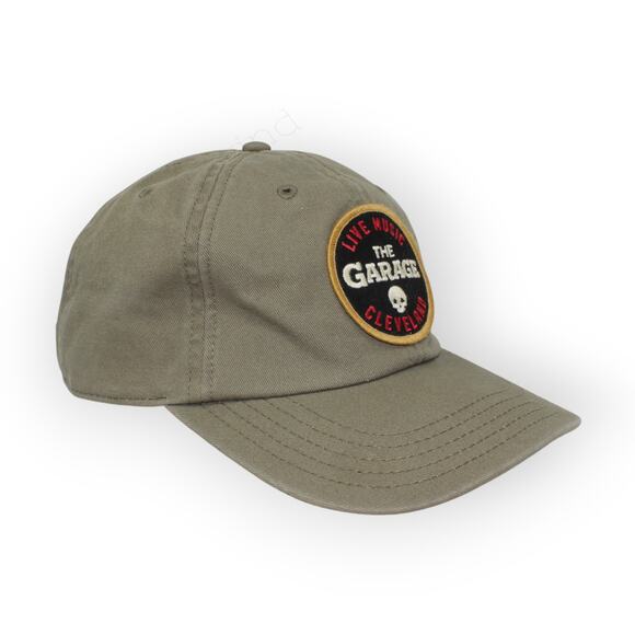 Live Music TheGarage Cleveland Rock&Roll Hall of Fame Dad Cap Canvas Patch - Picture 4 of 9